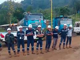 foto: saat buruh melakukan mogok.